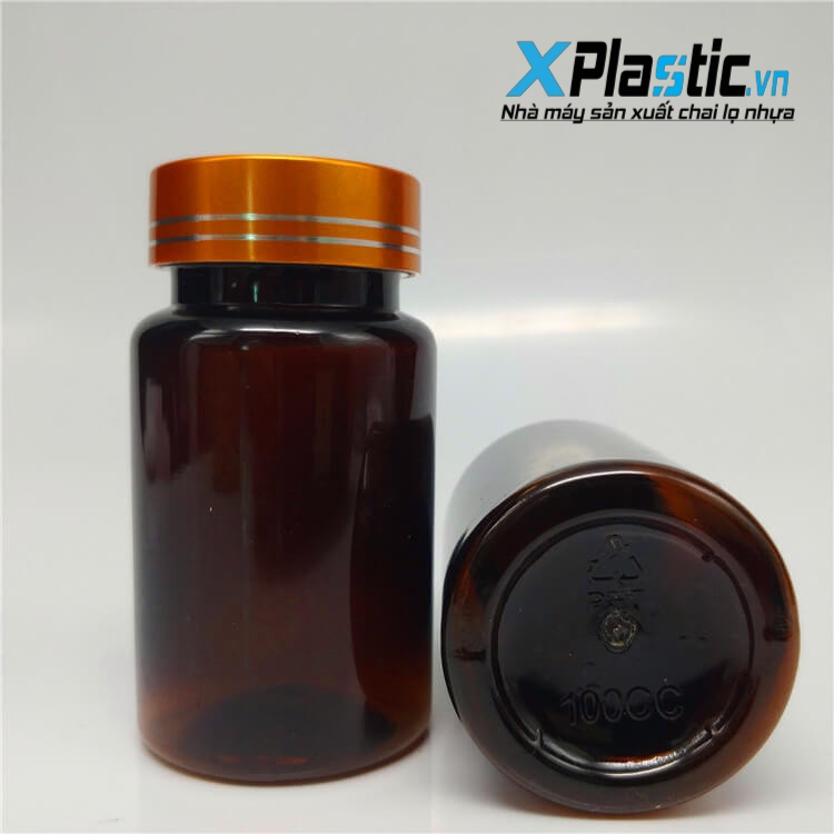 chai thuốc nhựa 100ml